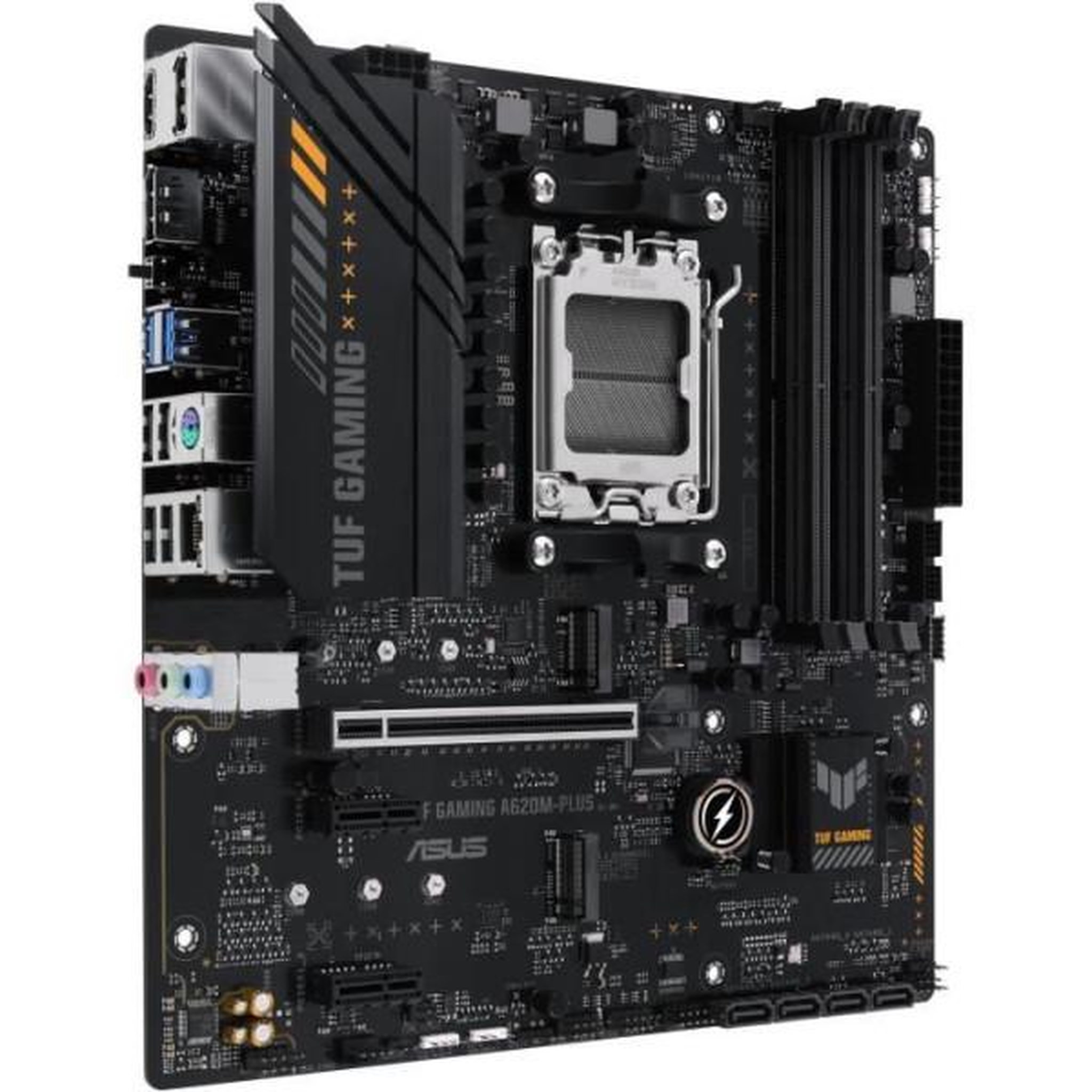 Voir la diapositive 3 : ASUS Carte mere - ASUS - TUF GAMING A620M-PLUS - AMD A620 - Emplacement AM5 micro ATX