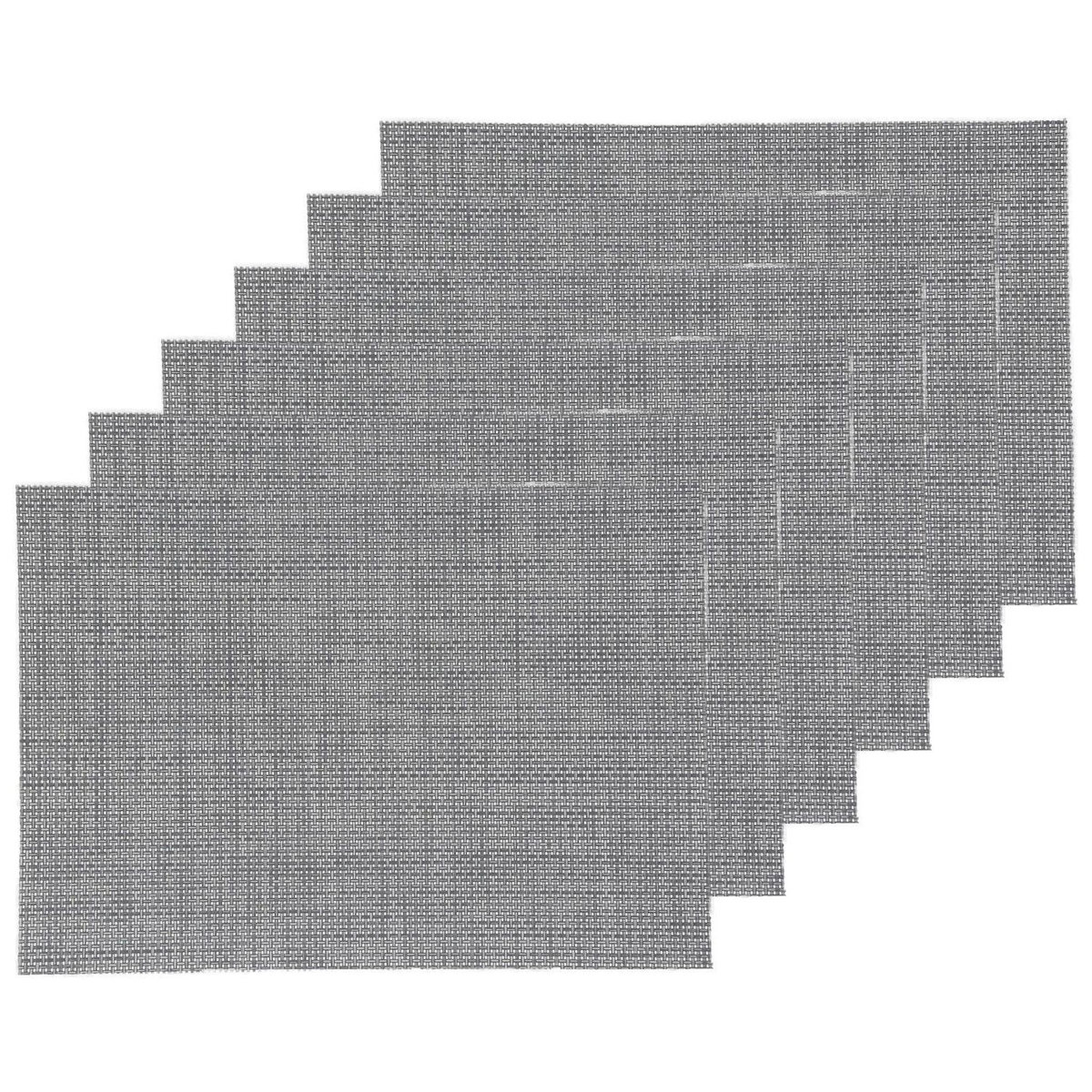 TOILINUX Lot de 6 Sets de table rectangulaire Maoli