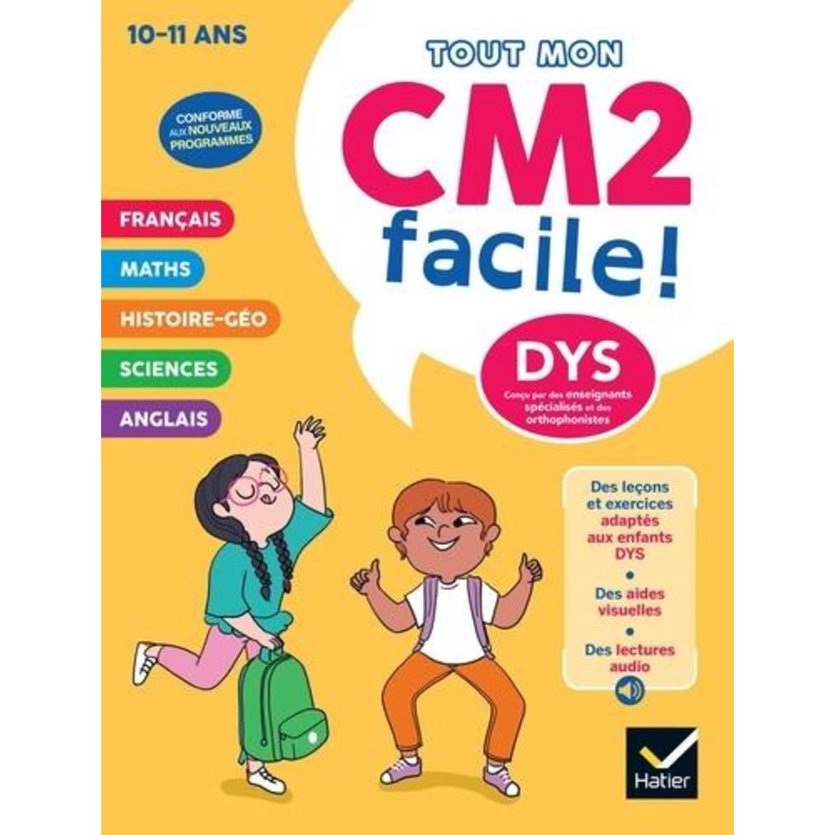 TOUT MON CM2 FACILE ! [ADAPTE AUX DYS], Barge Evelyne