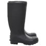 Voir la diapositive 4 : VIDAXL Bottes de pluie noir taille 38 PVC