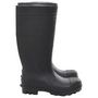 Voir la diapositive 4 : VIDAXL Bottes de pluie noir taille 38 PVC