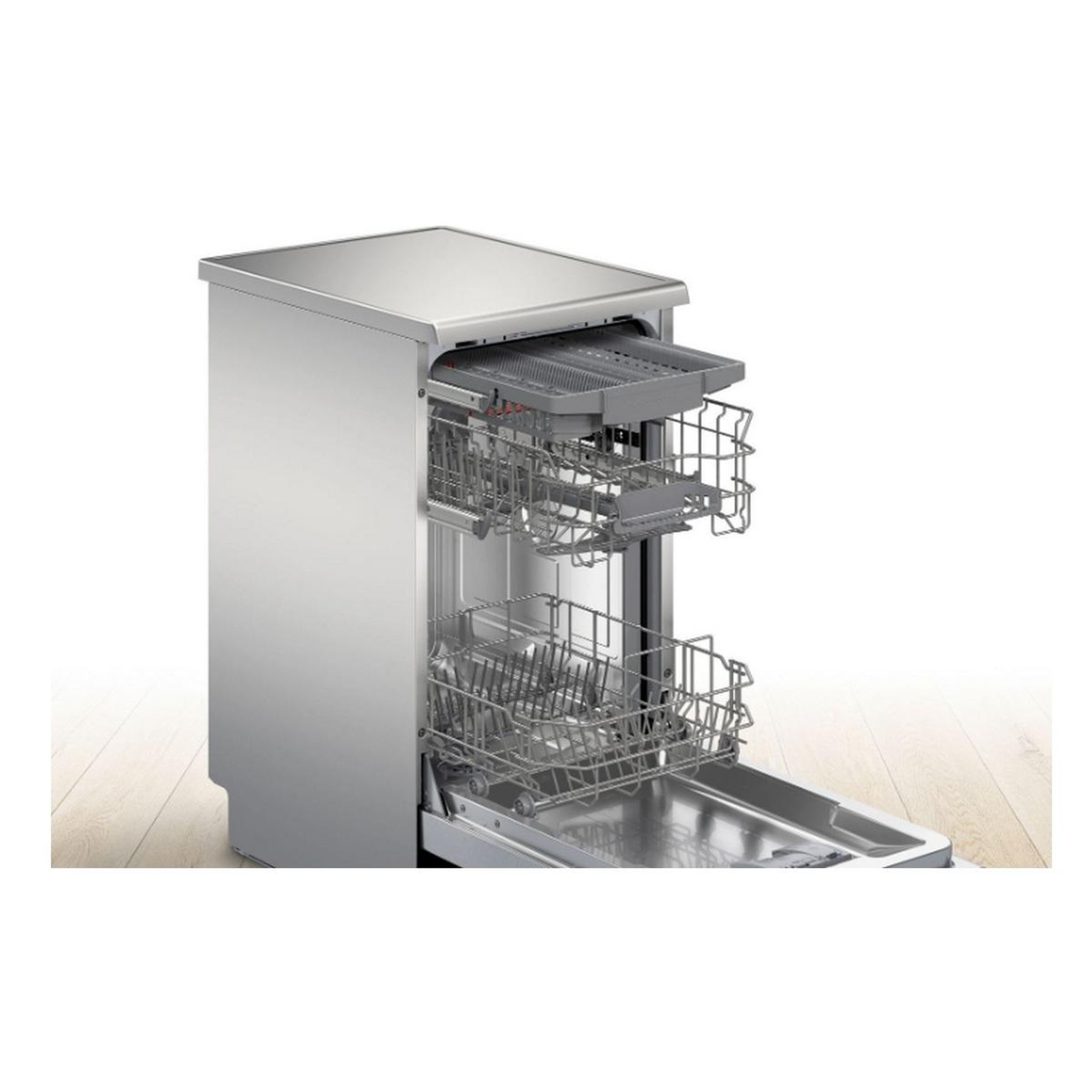 Voir la diapositive 5 : BOSCH Lave-vaisselle 45cm 10 couverts 46db - sps2hmi02e