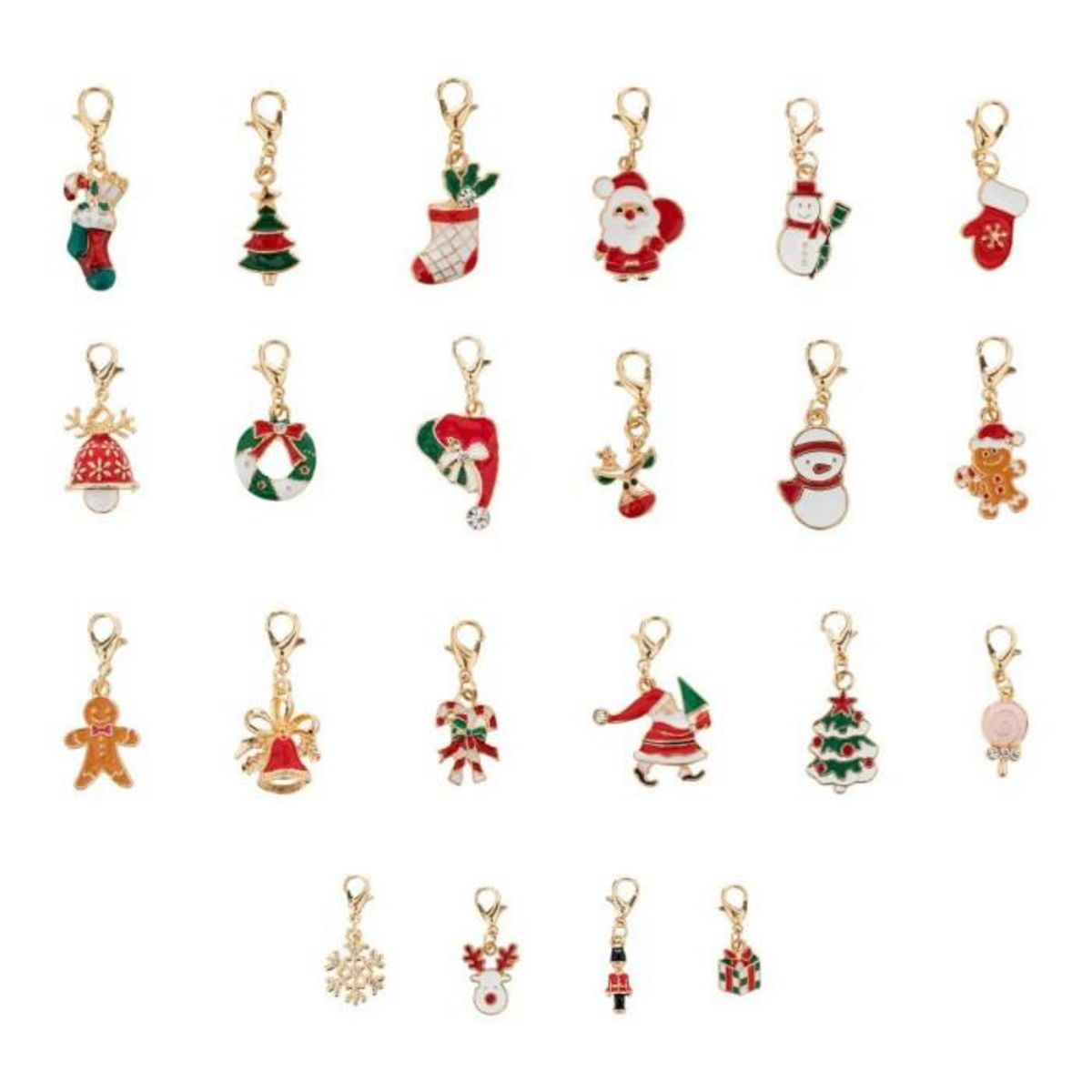 ATMOSPHERA Calendrier de l'Avent  Bijoux  21cm Rouge