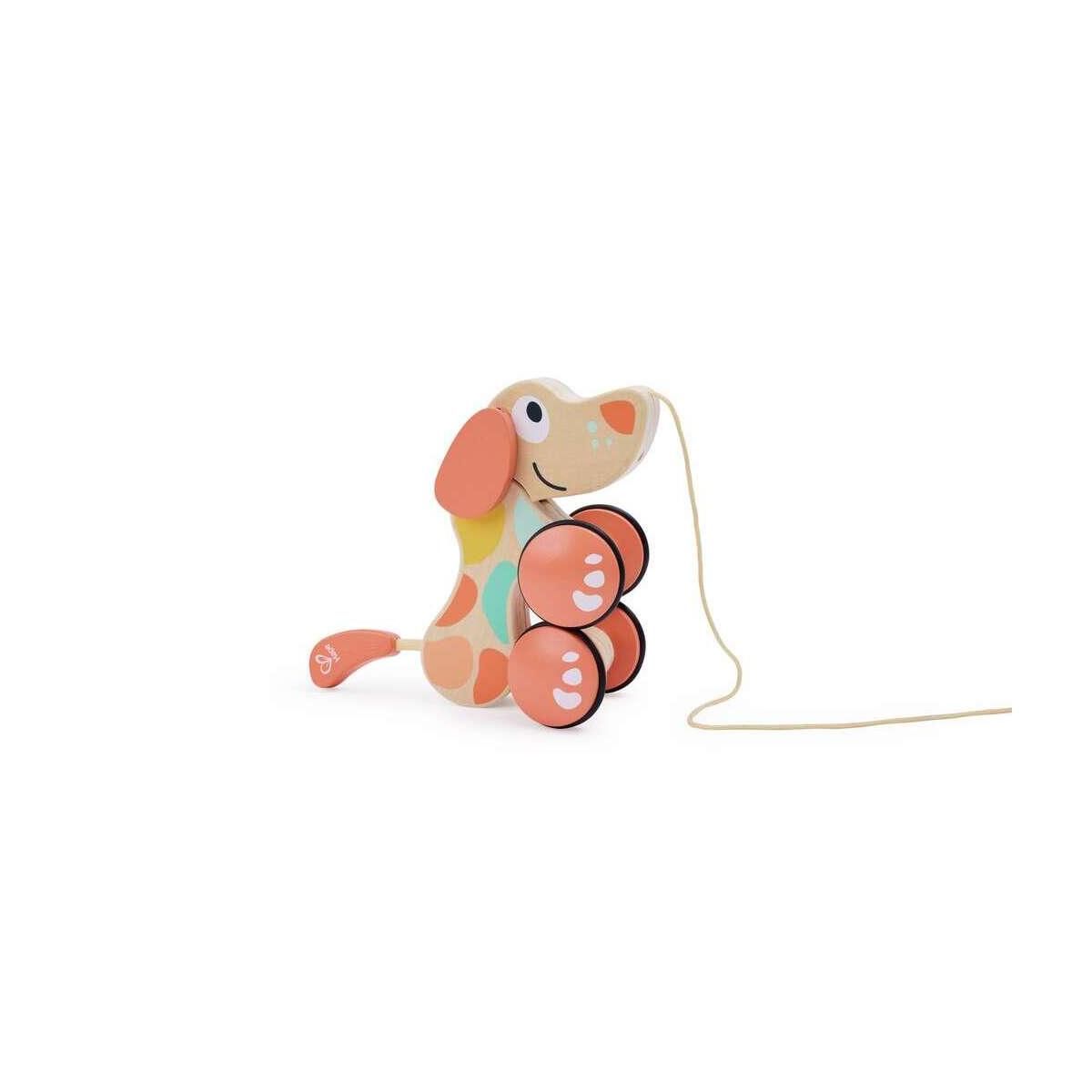 Hape Chien Puppy à Tirer - Jouet Éducatif en Édition Limitée pour Enfants