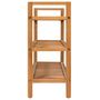 Voir la diapositive 3 : VIDAXL Etagere a chaussures avec 3 etageres 100x27x60 cm Chene massif