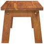 Voir la diapositive 5 : VIDAXL Tabouret-escabeau 38x26x22 cm Bois d'acacia solide