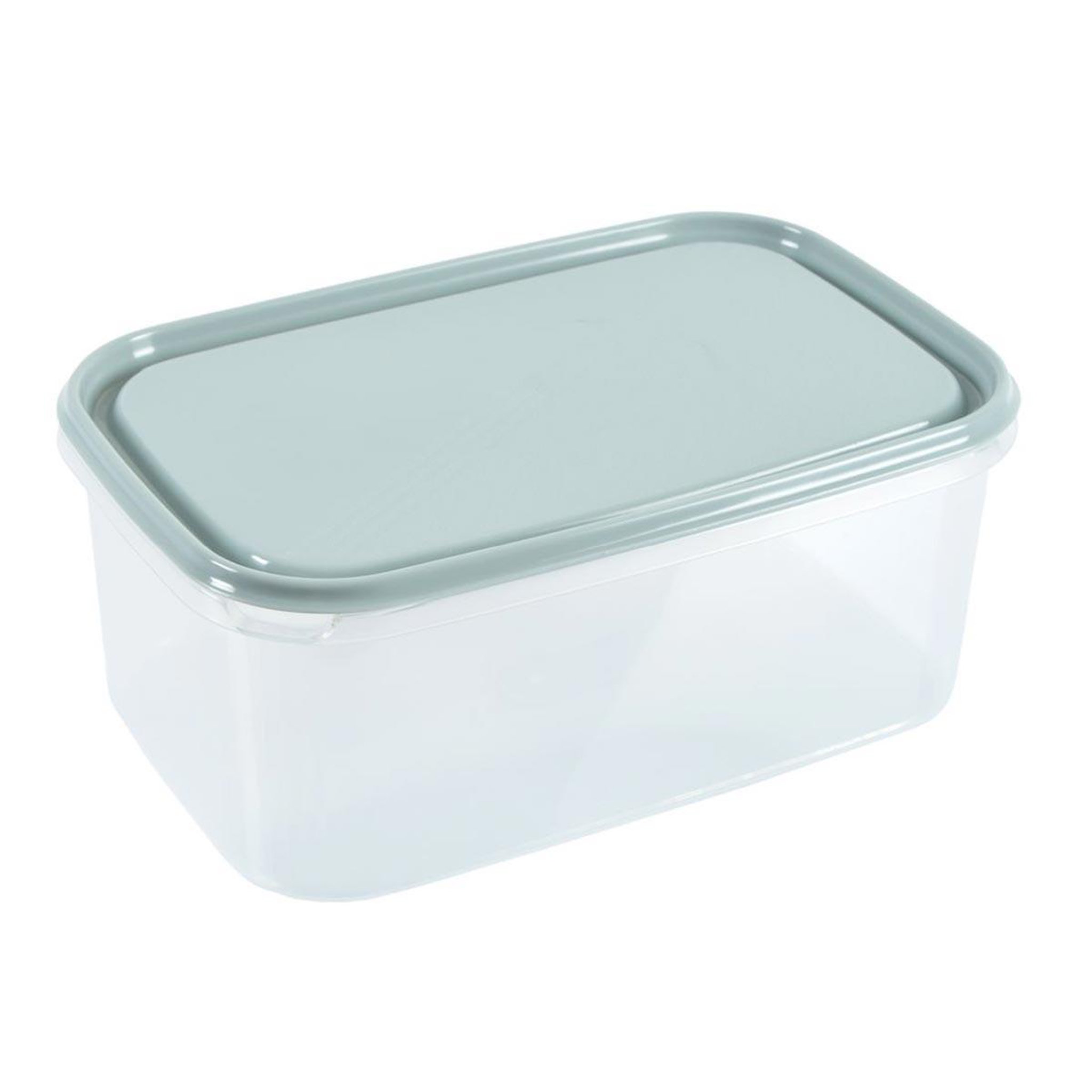 HOMEA Boîte de conservation  merle  4,4l bleu givré
