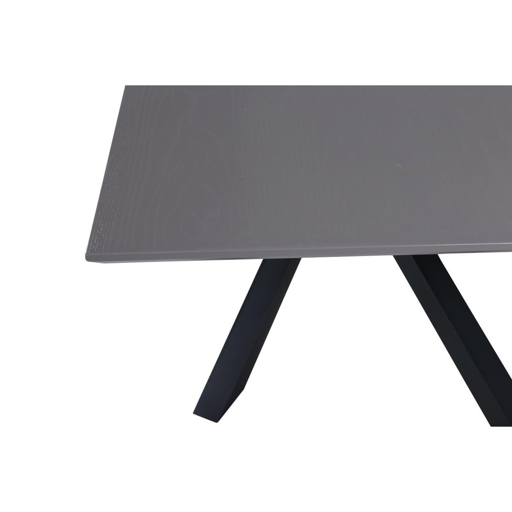 Voir la diapositive 4 : Paris Prix Table à manger  piazza  180cm gris & noir