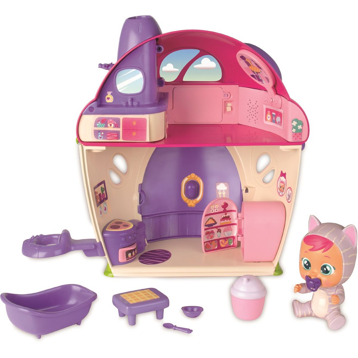 IMC TOYS Cry babies - La super maison de Katie