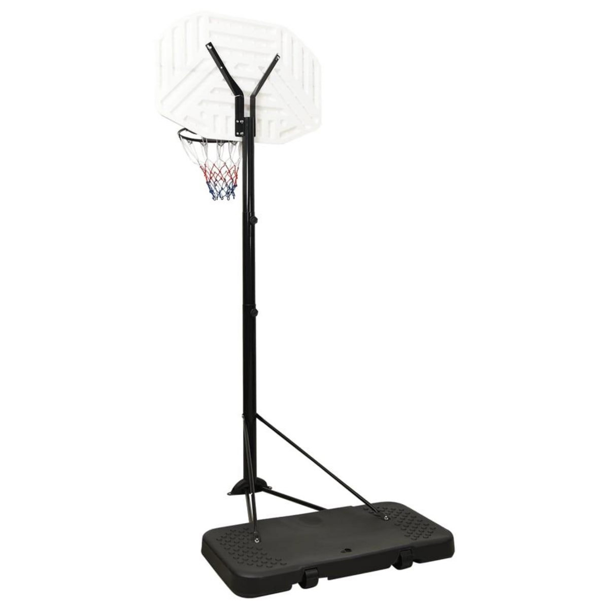 VIDAXL Support de basket-ball Blanc 258-363 cm Polyethylene