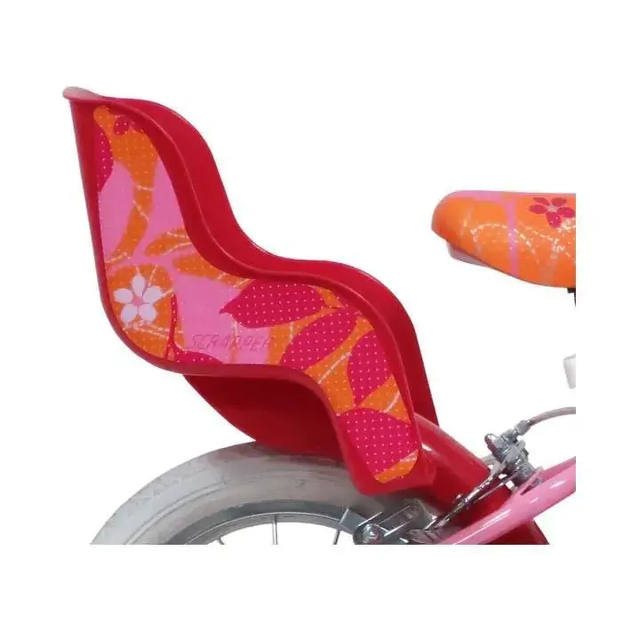 Voir la diapositive 2 : SCRAPPER Vélo enfant - Modèle 12'' SCRAPPER ( taille enfant < 95 cm ) équipé de 2 freins, Pneus gonflables, Gardes Boues + Porte Poupée