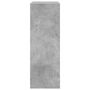 Voir la diapositive 6 : VIDAXL Armoire à chaussures gris béton 60x34x96,5 cm bois d ingénierie