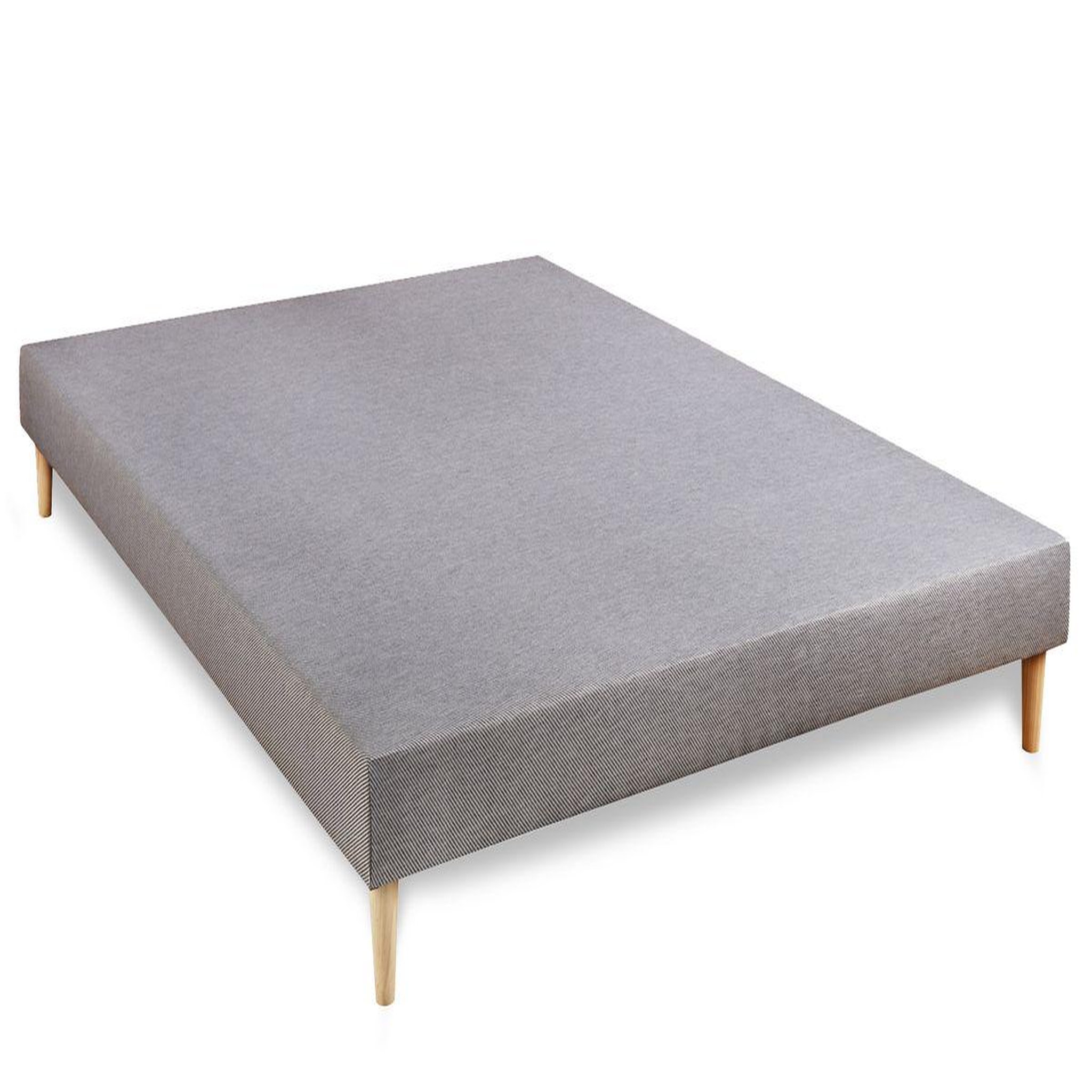 Voir la diapositive 4 : SEPTNUITS PACK matelas + sommier gris Memo Plus Mémoire de forme 3 zones + 2 oreillers + couette