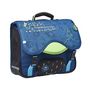 Voir la diapositive 2 : AUCHAN Cartable 38 cm CP/CE1/CE2 bleu avec LED espace Intergalatic