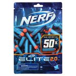 HASBRO Recharge de 50 fléchettes Nerf Elite 2.0