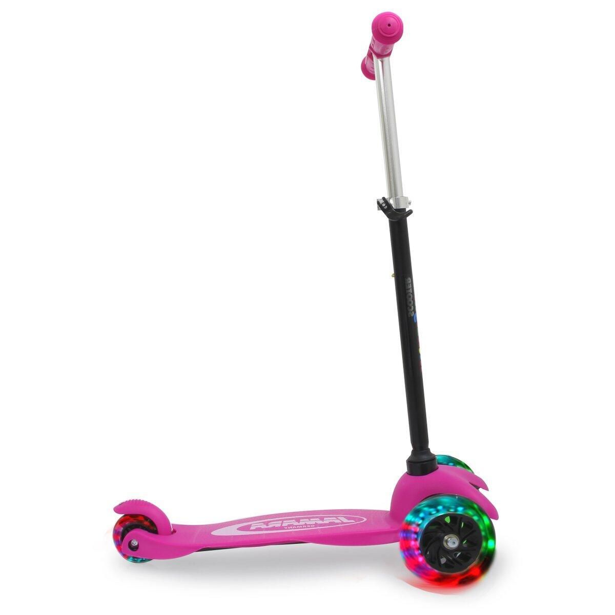 Jamara KickLight Scooter - couleur rose vif