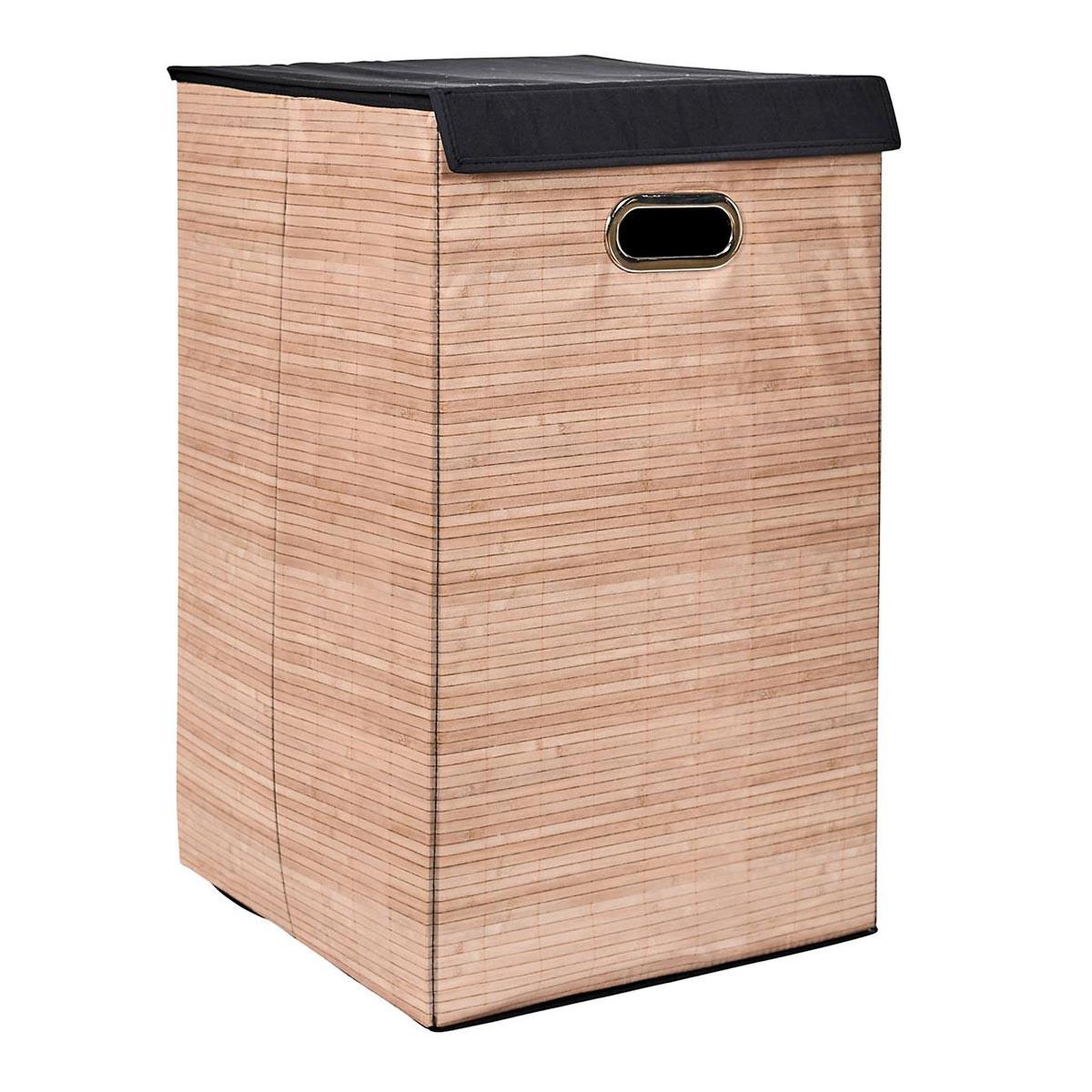 Voir la diapositive 3 : Je cherche une idee Panier à linge carré  lou  58cm naturel