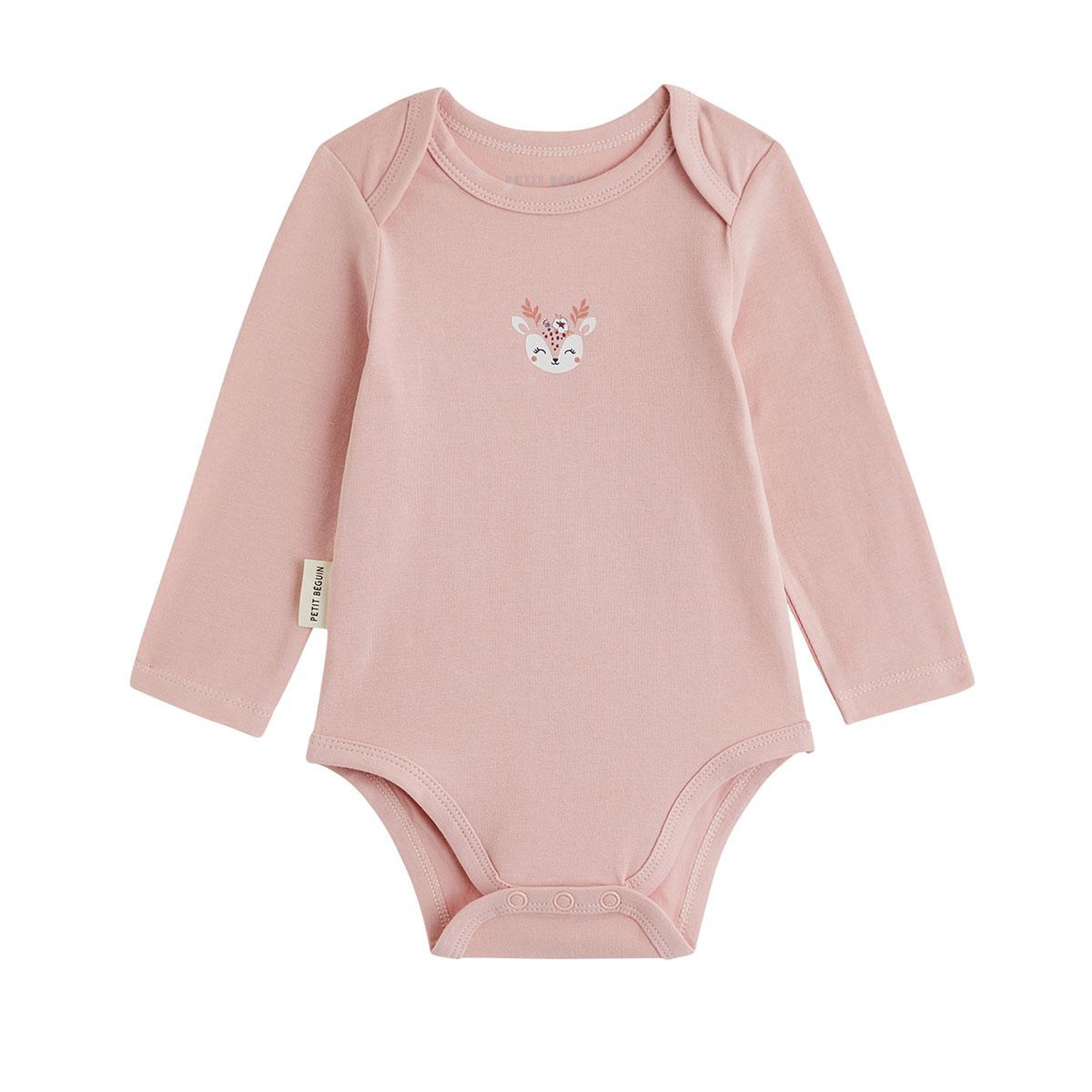 Voir la diapositive 5 : PETIT BEGUIN Lot de 2 bodies bébé manches longues Cléo