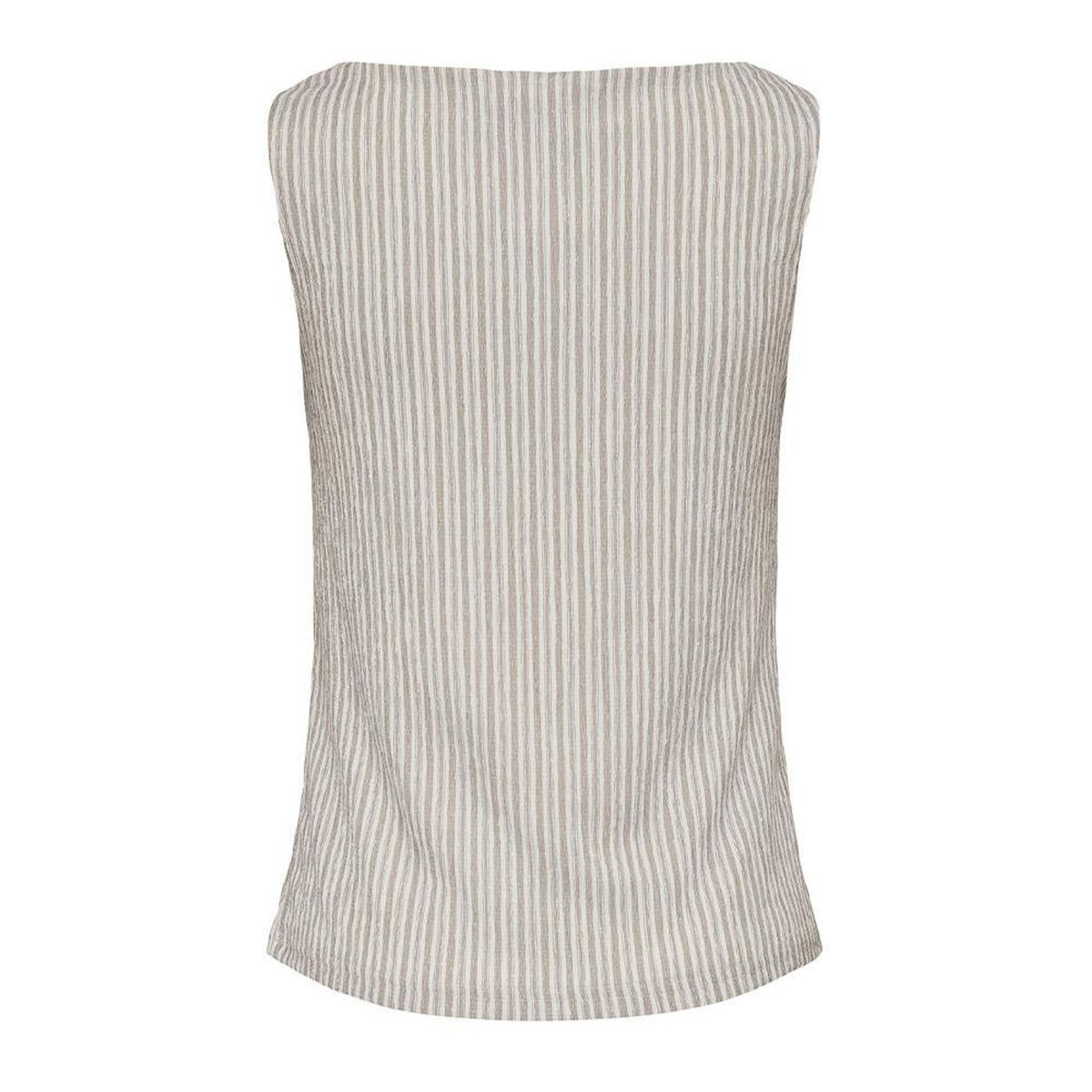 JACQUELINE DE YONG Top Blanc/Marron Femme JDY Ocean
