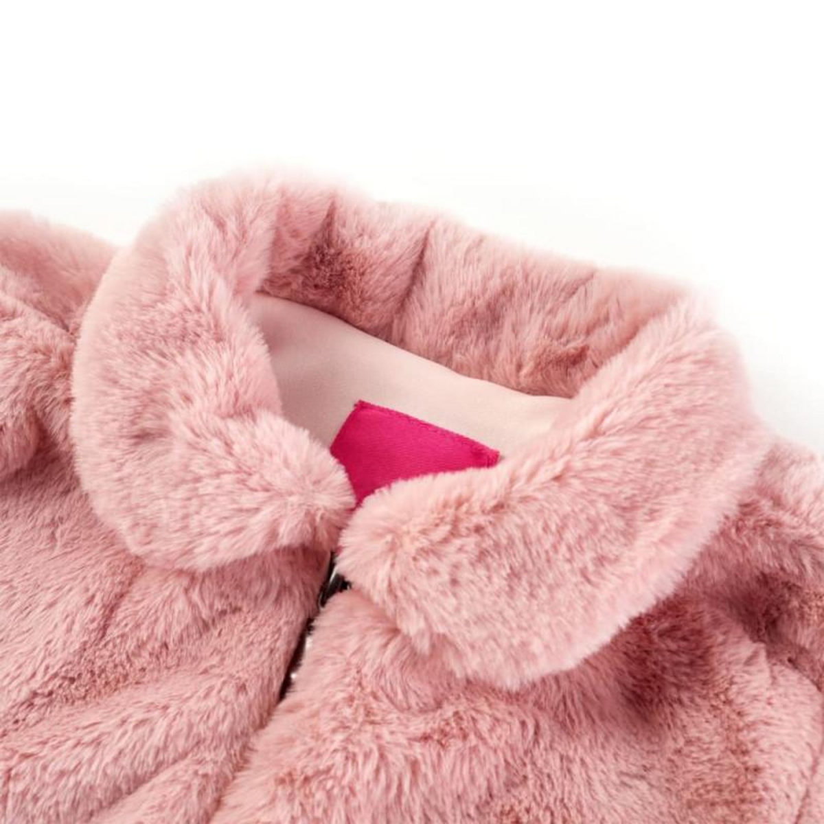 VIDAXL Manteau pour enfants rose 128
