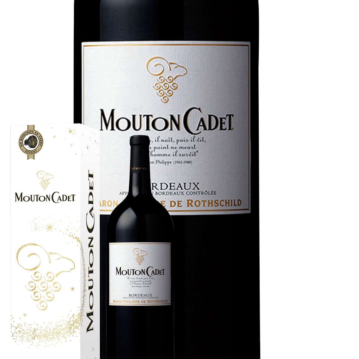 Magnum Cadet Bordeaux Rouge 2014 avec étui
