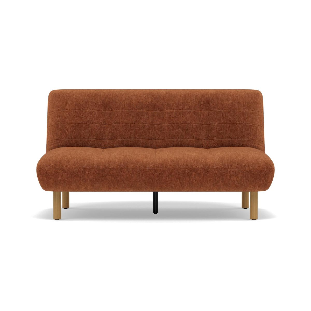 BEST MOBILIER Soan - banquette 2 places convertible clic-clac en velours texturé