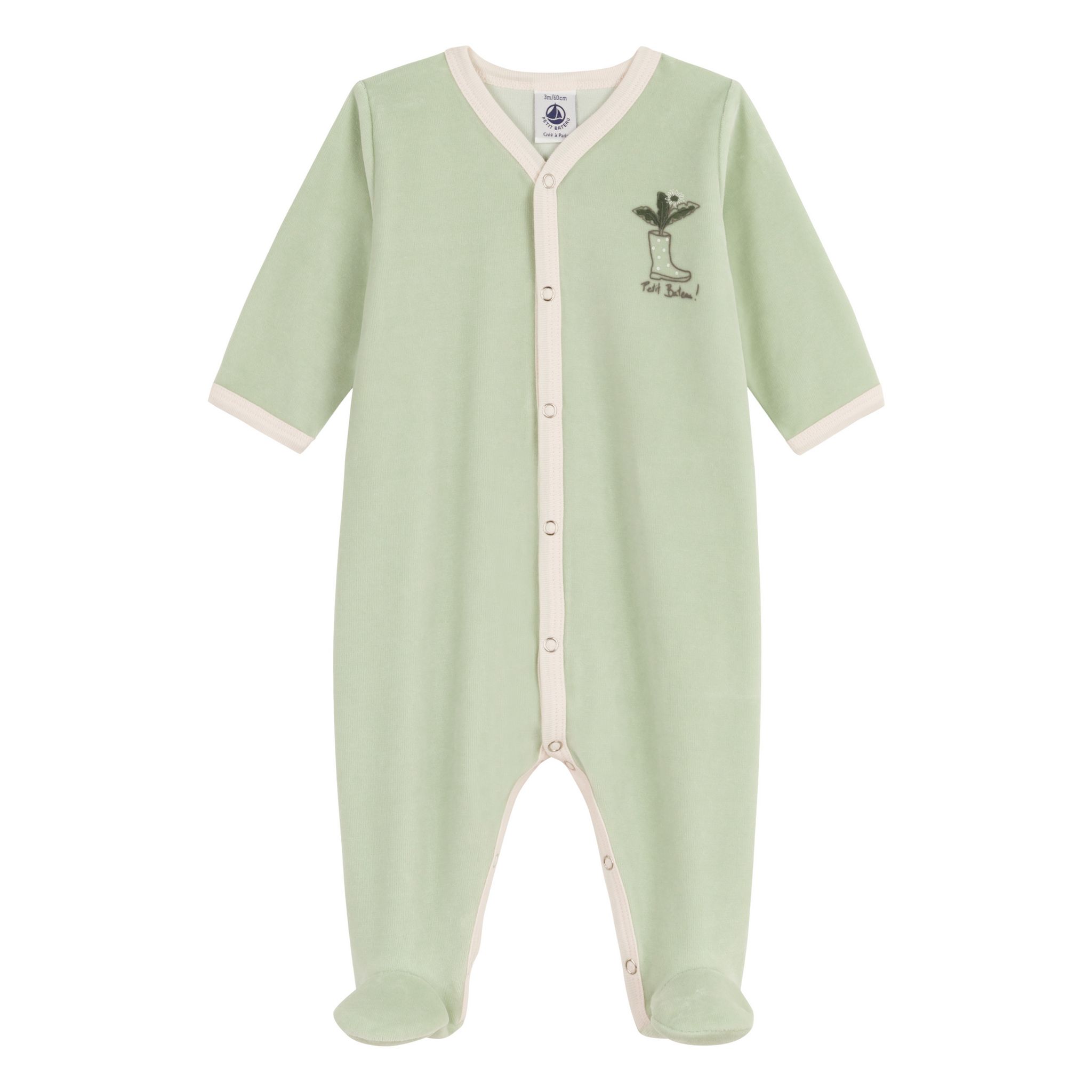 Petit Bateau Donna Pigiamino Unisex Petit Bateau - Dormi Bene Per Neonati E Bambini G 657210