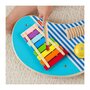 Voir la diapositive 5 : Fischer Jouet musical éducatif Fischer Table musicale en bois multicolore