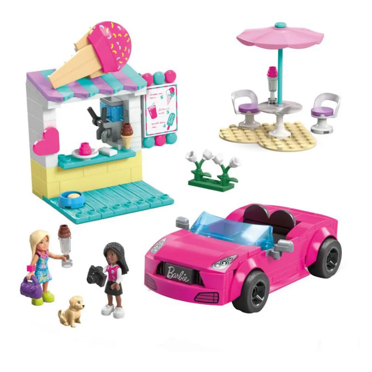 Barbie - Coffret Marchande De Glaces - Poupee - des 3 Ans Barbie - Coffret Marchande De Glaces - Poupee - des 3 Ans