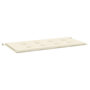 Voir la diapositive 2 : VIDAXL Coussin de banc de jardin creme 120x50x3 cm tissu oxford