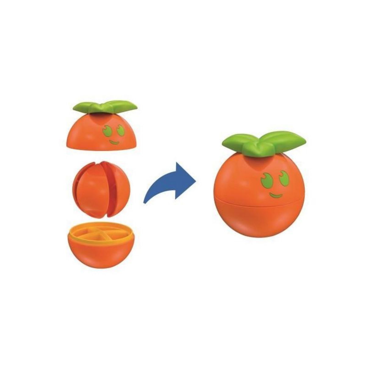 CLEMENTONI Jouet éducatif Clementoni Fruits à Assembler multicolore