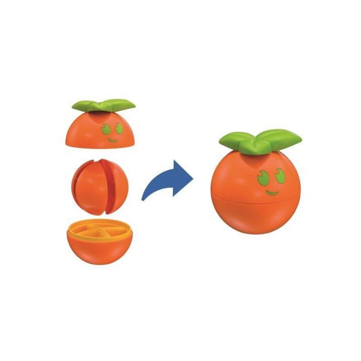 CLEMENTONI Jouet éducatif Clementoni Fruits à Assembler multicolore