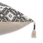 Voir la diapositive 6 : ATMOSPHERA Coussin Rituality carré déhoussable - 60x60cm - Noir et Blanc