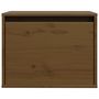 Voir la diapositive 4 : VIDAXL Armoire murale Marron miel 45x30x35 cm Bois de pin massif
