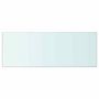 Voir la diapositive 3 : VIDAXL Panneaux d'etagere 2 pcs Verre Transparent 80 x 30 cm