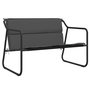 Voir la diapositive 4 : VIDAXL Salon de jardin avec coussins 4 pcs anthracite acier