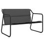 Voir la diapositive 4 : VIDAXL Salon de jardin avec coussins 4 pcs anthracite acier