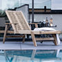 Voir la diapositive 6 : Paris Prix Chaise Longue en Bois  Little John  115cm Marron