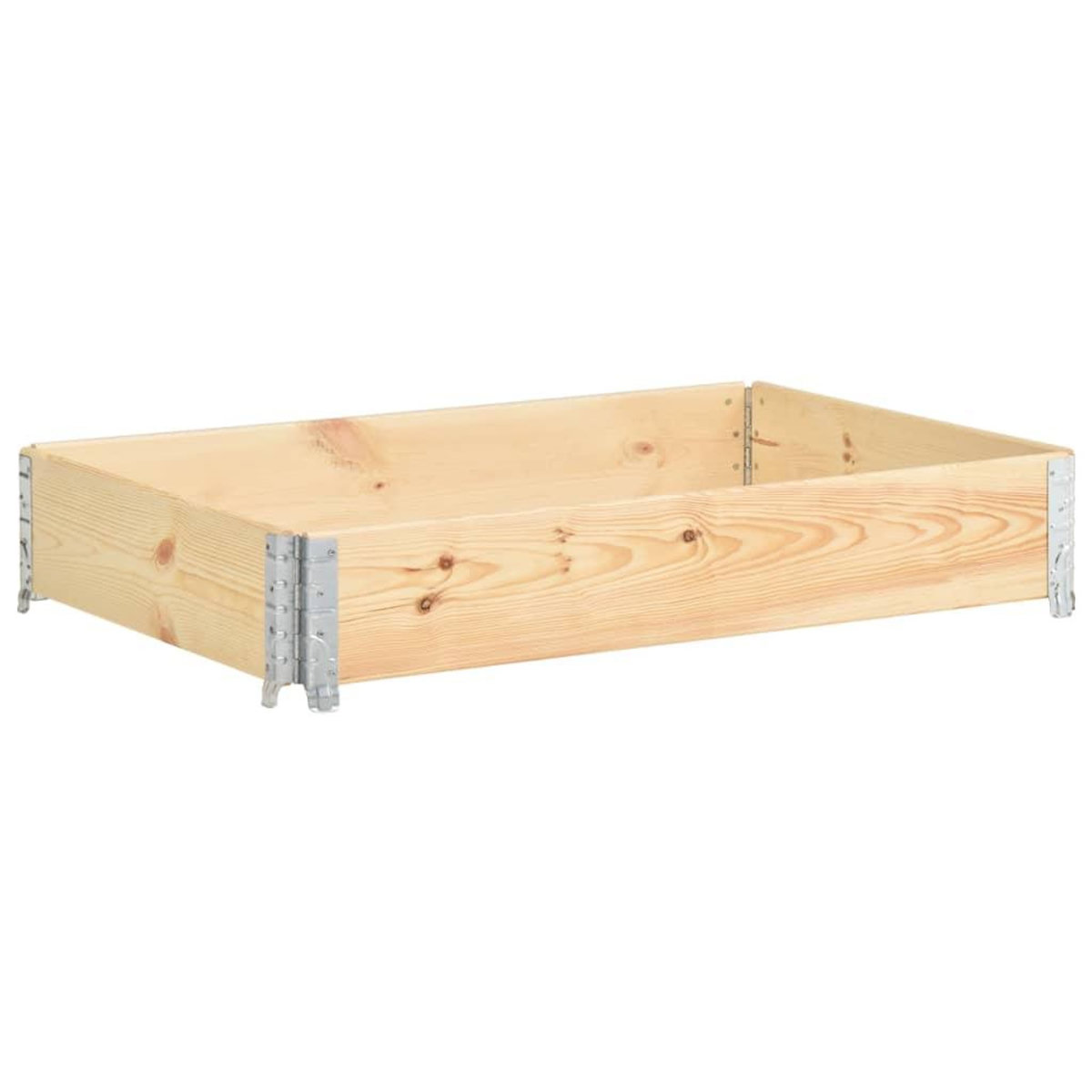 VIDAXL Collier de palette 80x120 cm Bois de pin solide