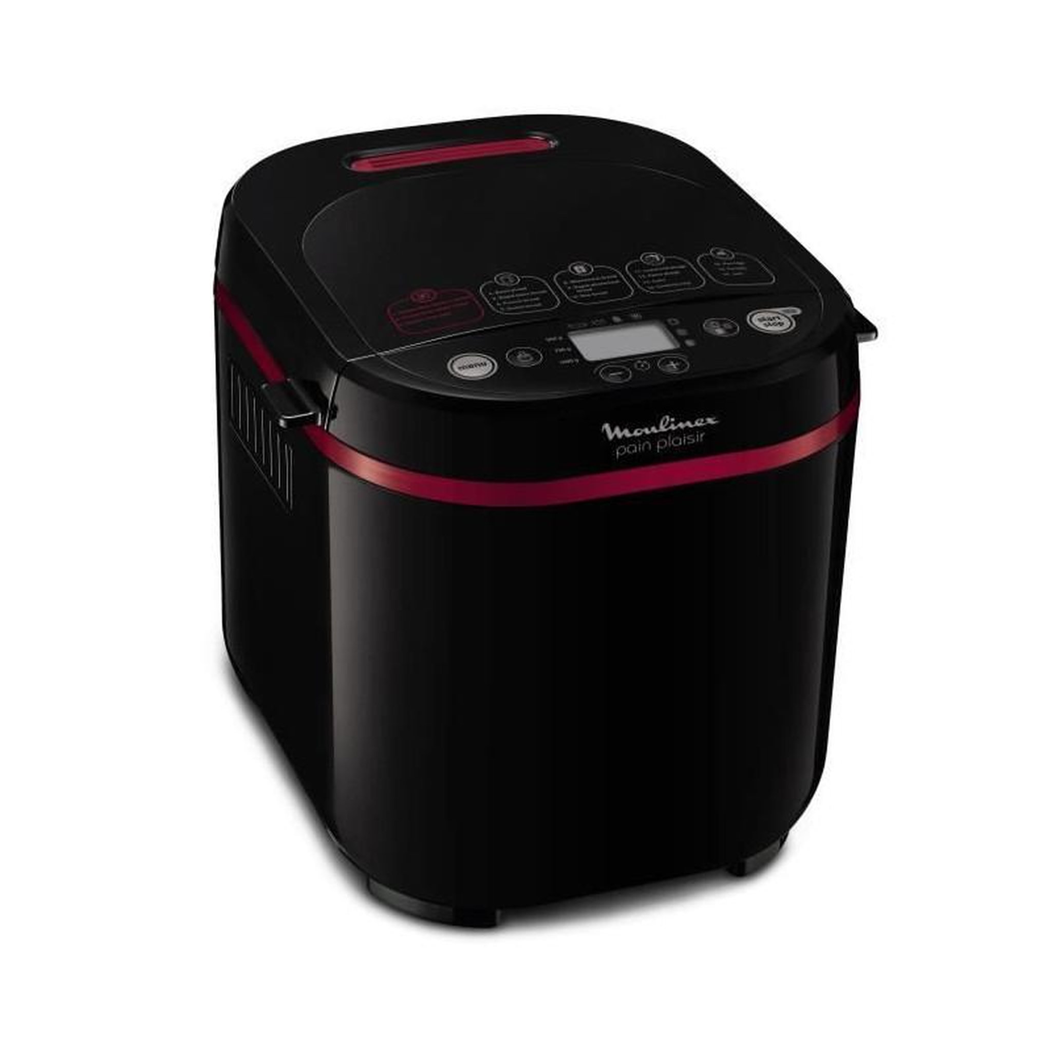 MOULINEX MOULINEX - Pain plaisir 1kg-machine a pain 17 programmes, coloris noir et pourpre - OW220830