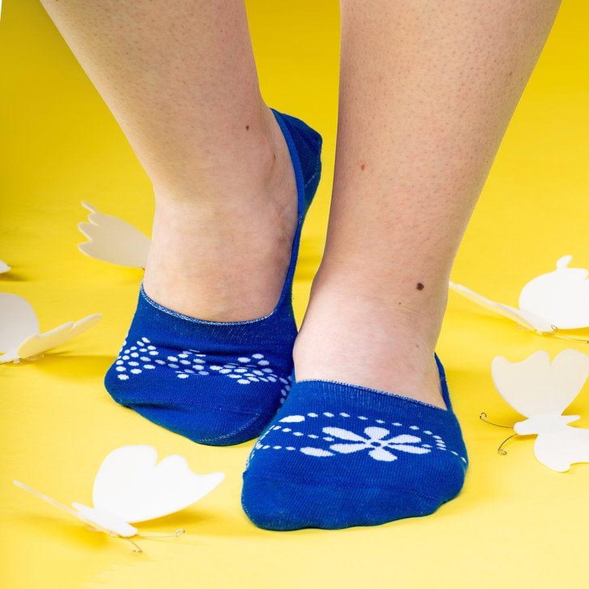 Voir la diapositive 2 : DEDOLES Protège-pieds cyanotype