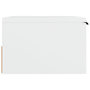 Voir la diapositive 5 : VIDAXL Tables de chevet murales 2 pcs blanc 34x30x20 cm