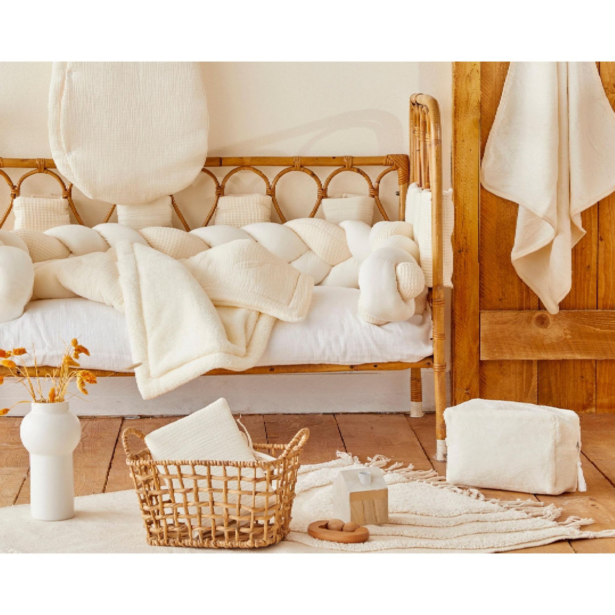 BB&CO Tresse décorative bébé multi-usage 100% coton Mix and Match