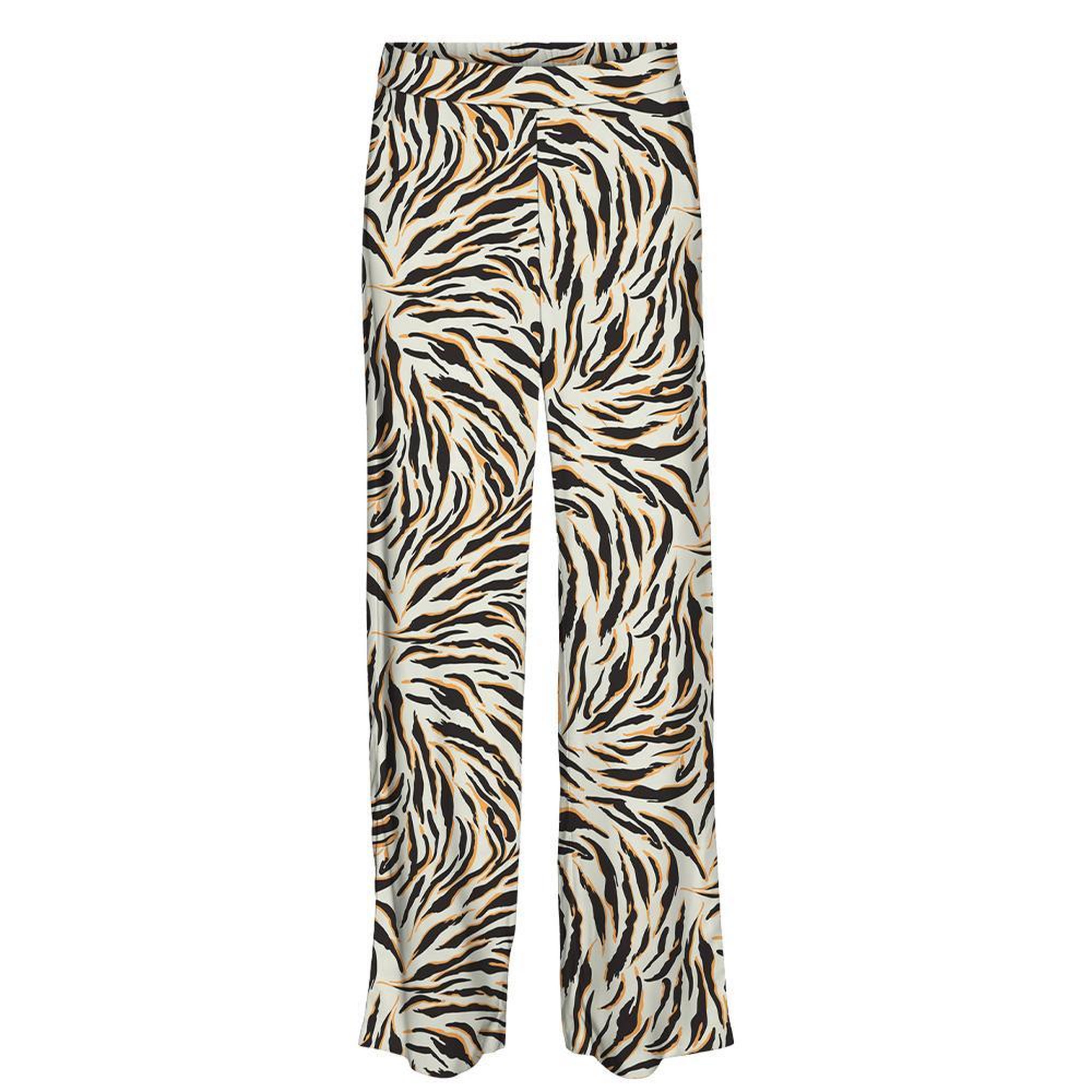Vero Moda Pantalon Fluide Beige//Orange à Motifs Femme Vero Moda Easy Joy. Coloris disponibles : Noir