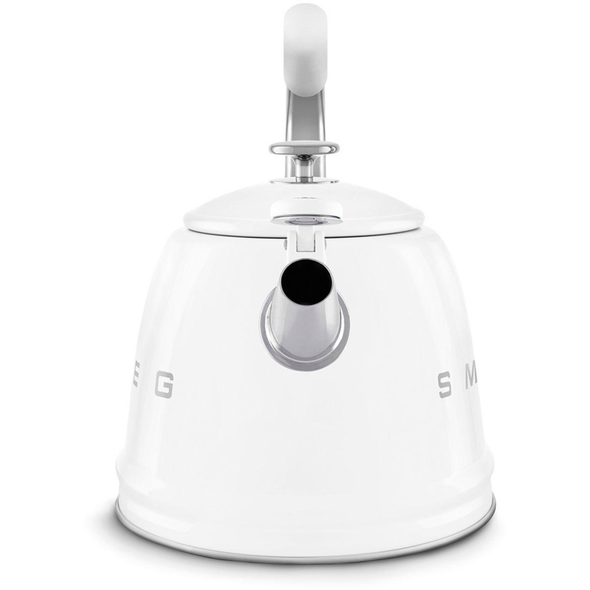Voir la diapositive 2 : SMEG Bouilloire sifflante 2.3l blanc