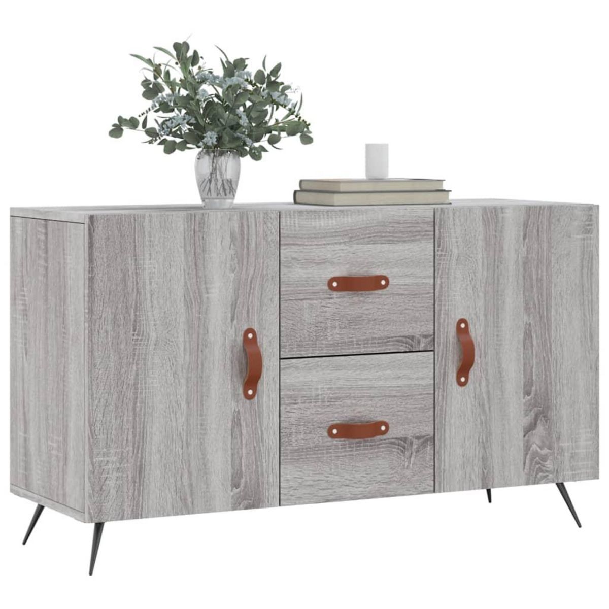 VIDAXL Buffet sonoma gris 100x36x60 cm bois d'ingenierie