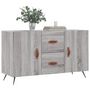 Voir la diapositive 3 : VIDAXL Buffet sonoma gris 100x36x60 cm bois d'ingenierie