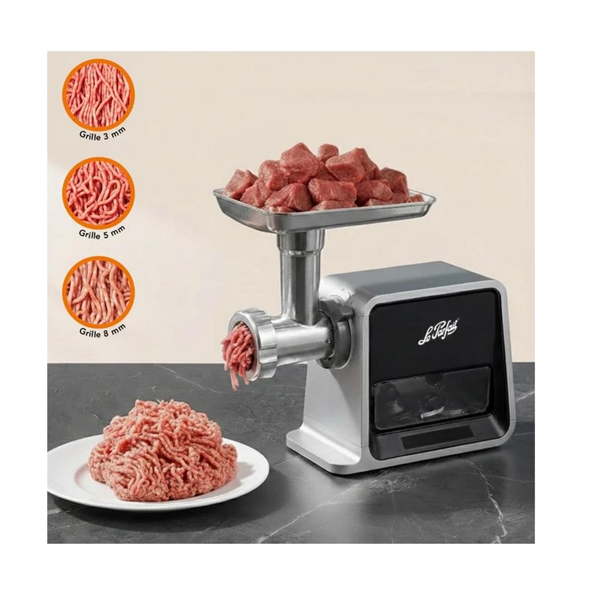 Voir la diapositive 6 : Le parfait Hachoir à viande électrique n°10 2000w - 47114b2
