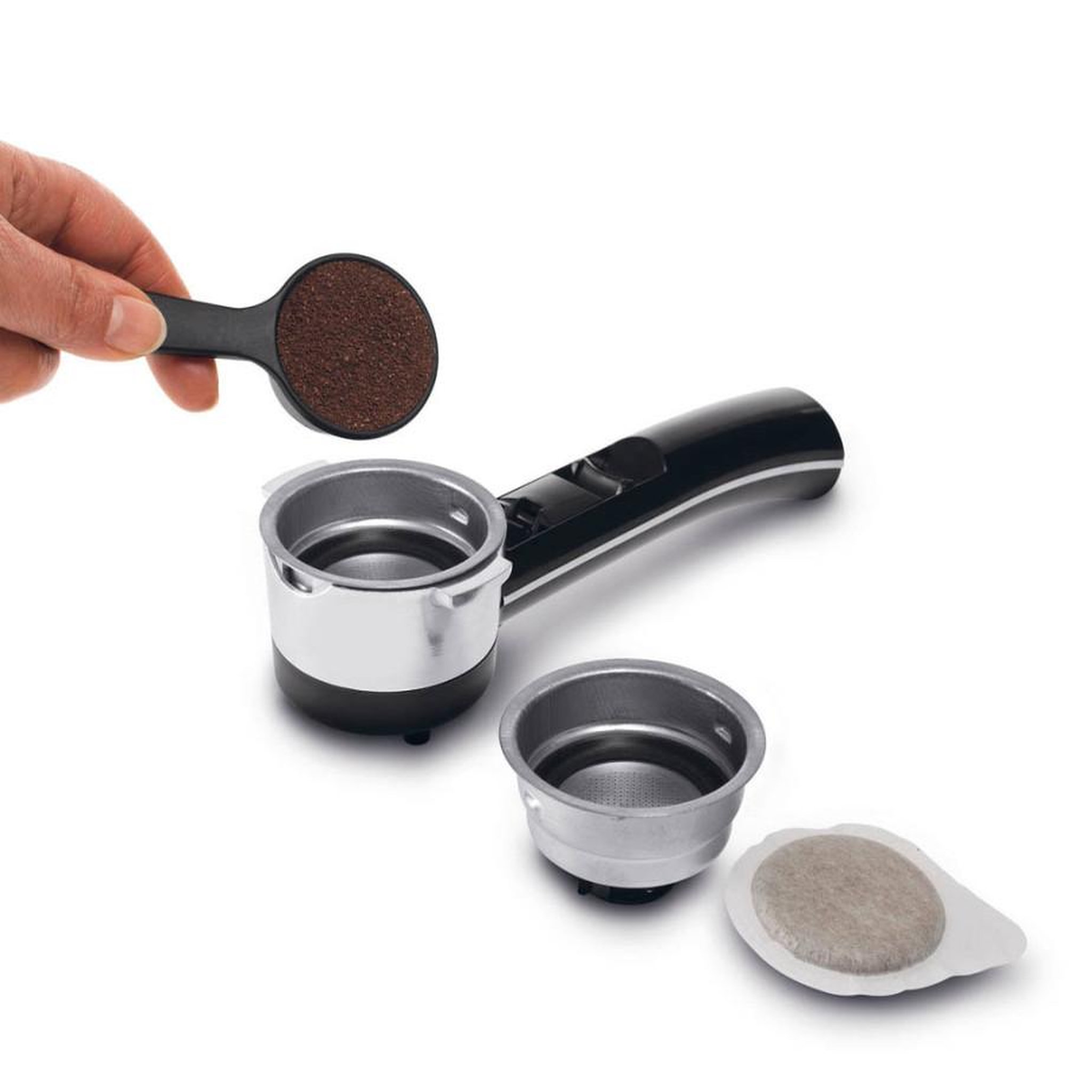 Voir la diapositive 4 : DELONGHI Machine à espresso 15 bars noir - eco311bk