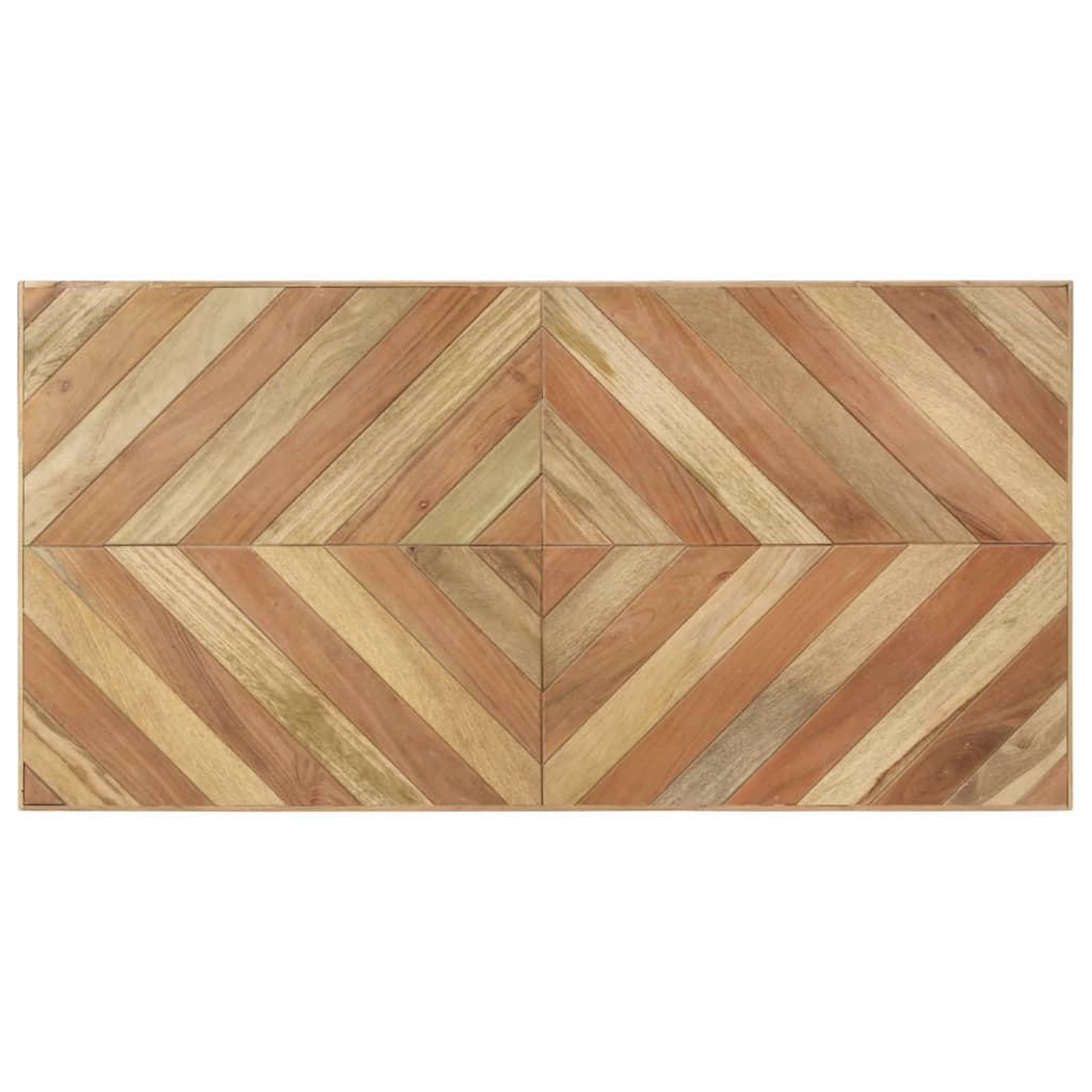 Voir la diapositive 4 : VIDAXL Table a manger 120x60x76 cm Bois massif d'acacia et de manguier